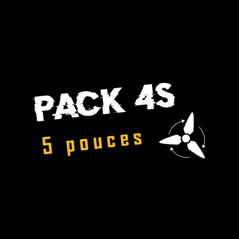 Pack 4S - 5 Pouces 3 Pack 4S - 5 Pouces
