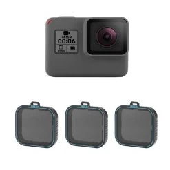 Telesin Gopro 5,6,7 Black ND Filter ND4,8,16 Set 10 Telesin Gopro 5,6,7 Black ND Filter ND4,8,16 Set -Maison du FPV Magasin 511favs2eel. sl1000