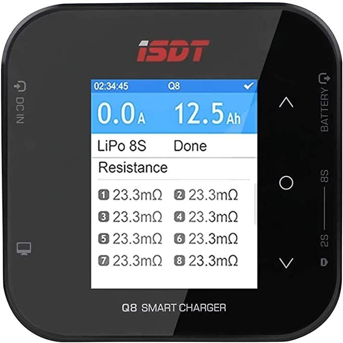 Chargeur ISDT Q8 SMART BattGO 8S/20A/500W 10-34V DC 3 Chargeur ISDT Q8 SMART BattGO 8S/20A/500W 10-34V DC