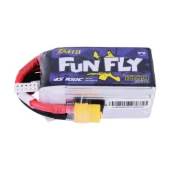 Batterie Lipo Tattu Funfly 1550mAh 14.8V 100C 4S - XT60