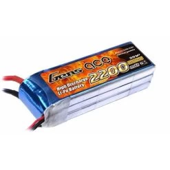 Batterie Lipo Gens Ace 2200mAh 11.1V 25C 3S