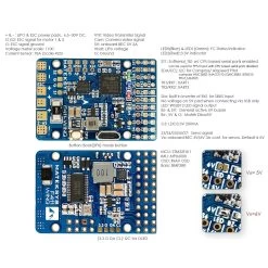 Contrôleur De Vol Matek F722-Wing -Maison du FPV Magasin f411 wing layout 1 1