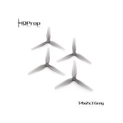 HQProp Durable T4X2X3 PC Gris (2CW+2CCW)