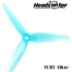 HQProp R38 HEADSUP RACING Blue (4pcs)