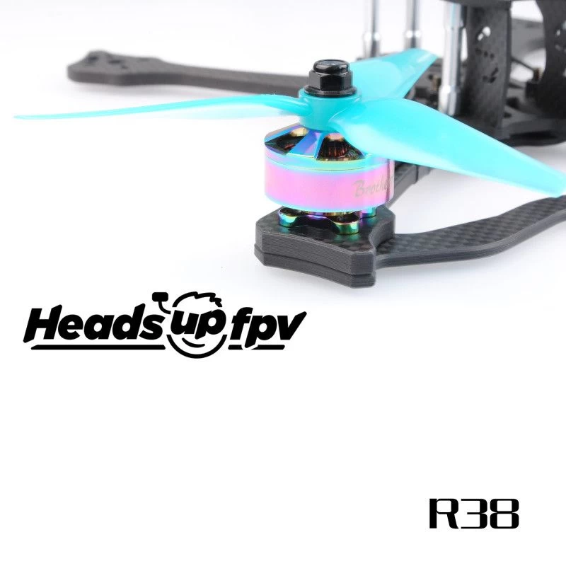 HQProp R38 HEADSUP RACING Blue (4pcs) 5 HQProp R38 HEADSUP RACING Blue (4pcs) – Image 3