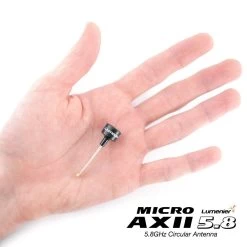 Lumenier Micro AXII U.FL 5.8GHz Antenna (RHCP) -Maison du FPV Magasin lumenier micro axii hand palm 2 1