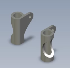 Support Cam Mout TPU - Squirt V2 Ou Geyser - 3D Parts