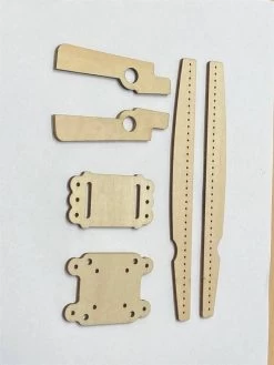 F-01 Bottom Plate En Balsa - Heewing