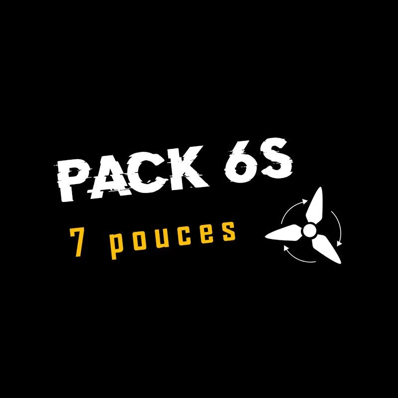 Pack 6S - 7 Pouces 3 Pack 6S - 7 Pouces