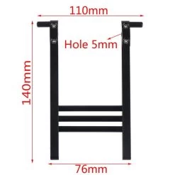 Support De Radiocommande -Maison du FPV Magasin support de montage t l commande en alliage d aluminium pour taranis x9dp q x7 x7s 1