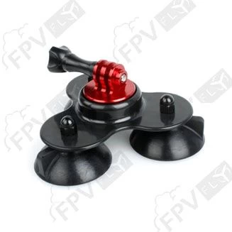 Gopro Support à Ventouse Triangle 3 Gopro Support à Ventouse Triangle