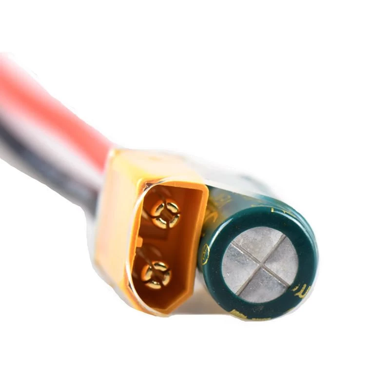 Set XT60 + Cap + 2x Condos 2200/1100UF 25V 2-6S 6 Set XT60 + Cap + 2x Condos 2200/1100UF 25V 2-6S – Image 4