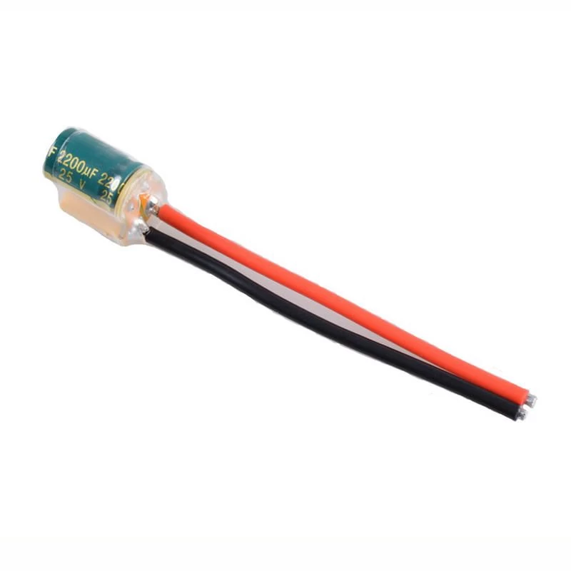 Set XT60 + Cap + 2x Condos 2200/1100UF 25V 2-6S 4 Set XT60 + Cap + 2x Condos 2200/1100UF 25V 2-6S – Image 2